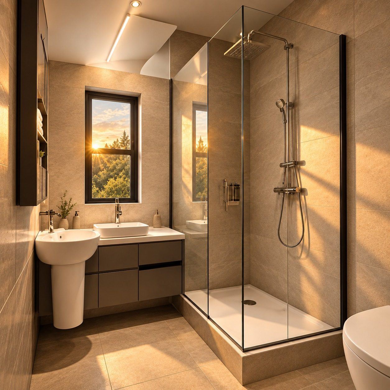 Nöma Frame — bathroom