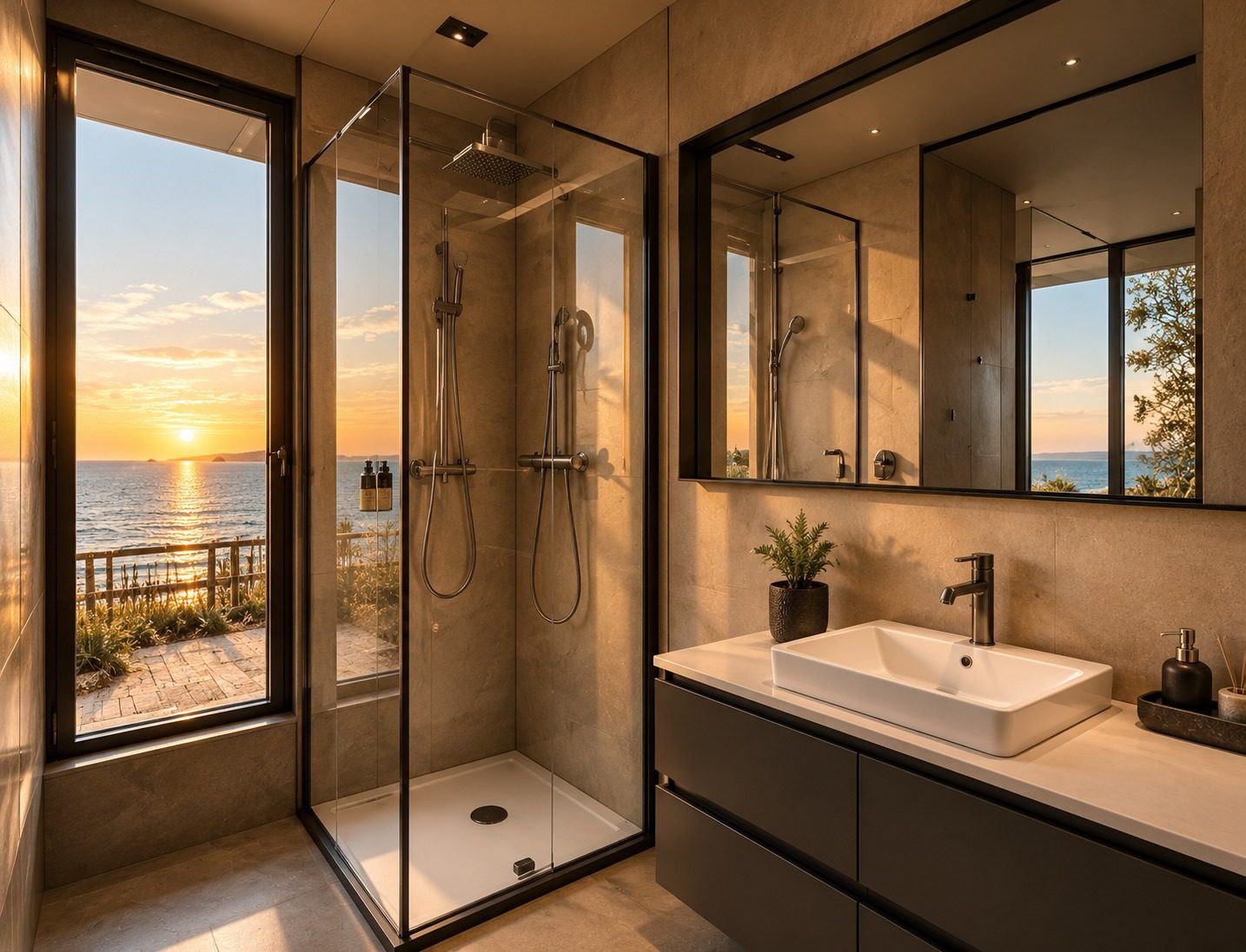 Nöma Glass — bathroom