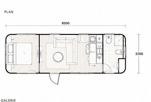 Floor plan of Nöma Span