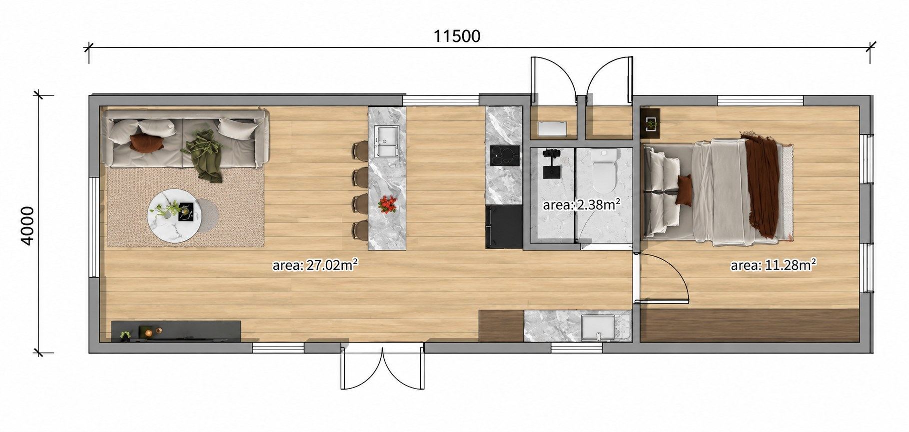 Floor plan of Nöma Vista